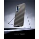 Husa Spigen Liquid Air pentru Samsung Galaxy S25, gri marmorat, constructie subtire, textura antiderapanta, set 1x husa (S25, ACS09404) by www.silkase.ro