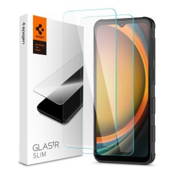 Set 2 folii de sticla Spigen Glas.tR Slim pentru Samsung Galaxy XCover 7 / 7 Pro