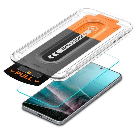 Folie sticla Spigen Glass tR EZ Fit pentru Samsung Galaxy S25 Edge (Spigen, S25 Edge) by www.silkase.ro Folie sticla Spigen Glass tR EZ Fit pentru Samsung Galaxy S25 Edge (S25 Edge, AGL09411) by www.silkase.ro