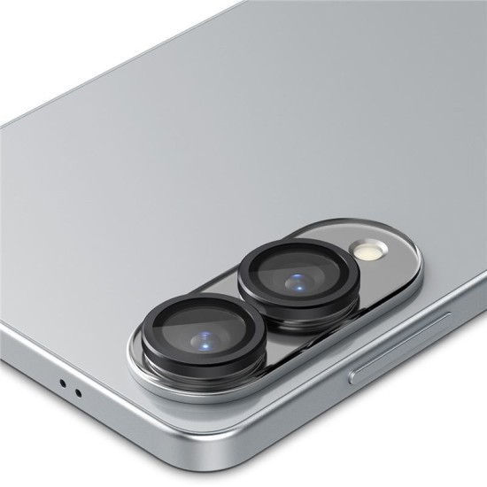 Set 2 folii sticla camera Spigen Glass tR EZ Fit Optik Pro HD pentru Samsung Galaxy S25 Edge, negru (S25 Edge, AGL09413) by www.silkase.ro