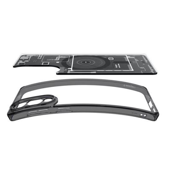 Husa Spigen Ultra Hybrid MagSafe pentru Samsung Galaxy S25 Edge, negru (S25 Edge, ACS09415) by www.silkase.ro