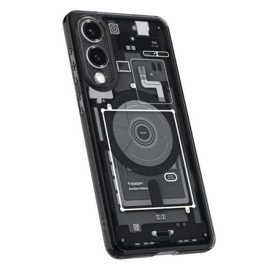 Husa Spigen Ultra Hybrid MagSafe pentru Samsung Galaxy S25 Edge, negru (S25 Edge, ACS09415) by www.silkase.ro