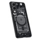 Husa Spigen Ultra Hybrid MagSafe pentru Samsung Galaxy S25 Edge, negru (S25 Edge, ACS09415) by www.silkase.ro