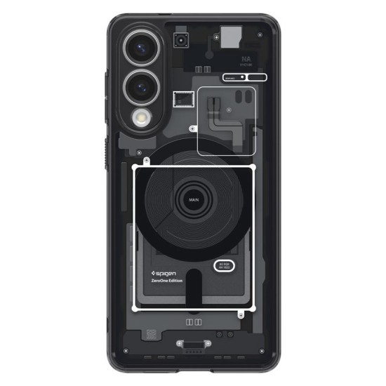 Husa Spigen Ultra Hybrid MagSafe pentru Samsung Galaxy S25 Edge, negru (S25 Edge, ACS09415) by www.silkase.ro