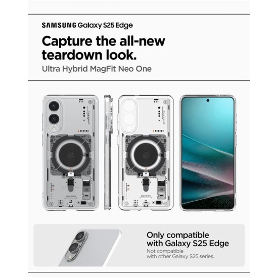 Husa Spigen Ultra Hybrid MagSafe pentru Samsung Galaxy S25 Edge, neo one (Spigen, S25 Edge) by www.silkase.ro Husa Spigen Ultra Hybrid MagSafe pentru Samsung Galaxy S25 Edge, neo one (S25 Edge, ACS09416) by www.silkase.ro