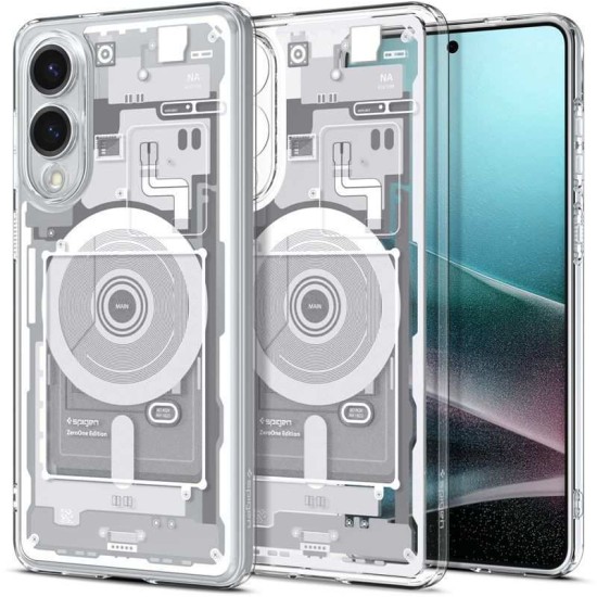 Husa Spigen Ultra Hybrid MagSafe pentru Samsung Galaxy S25 Edge, alb (Spigen, S25 Edge) by www.silkase.ro Husa Spigen Ultra Hybrid MagSafe pentru Samsung Galaxy S25 Edge, alb (S25 Edge, ACS09417) by www.silkase.ro