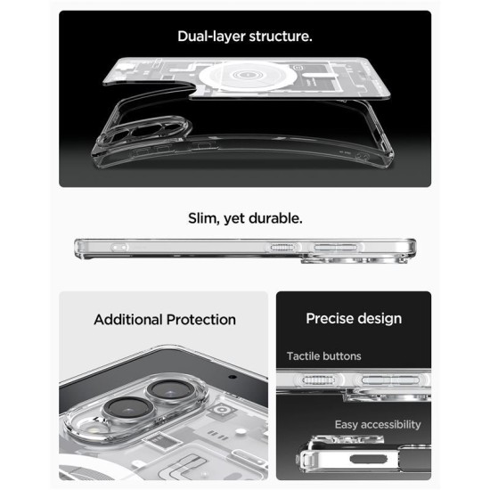 Husa Spigen Ultra Hybrid MagSafe pentru Samsung Galaxy S25 Edge, alb (Spigen, S25 Edge) by www.silkase.ro Husa Spigen Ultra Hybrid MagSafe pentru Samsung Galaxy S25 Edge, alb (S25 Edge, ACS09417) by www.silkase.ro