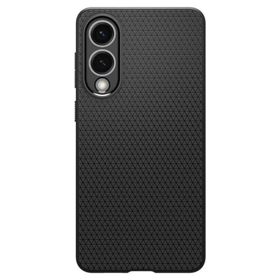 Husa Spigen Liquid Air pentru Samsung Galaxy S25 Edge, negru mat (Spigen, S25 Edge) by www.silkase.ro Husa Spigen Liquid Air pentru Samsung Galaxy S25 Edge, negru mat (S25 Edge, ACS09420) by www.silkase.ro