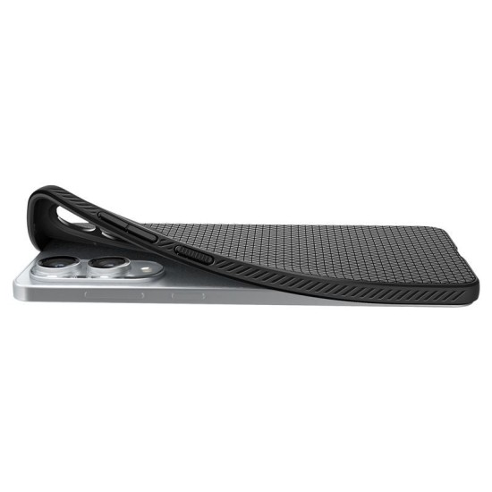 Husa Spigen Liquid Air pentru Samsung Galaxy S25 Edge, negru mat (Spigen, S25 Edge) by www.silkase.ro Husa Spigen Liquid Air pentru Samsung Galaxy S25 Edge, negru mat (S25 Edge, ACS09420) by www.silkase.ro