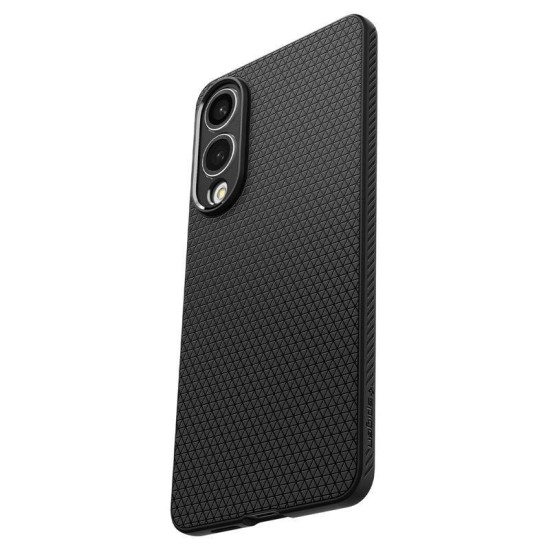 Husa Spigen Liquid Air pentru Samsung Galaxy S25 Edge, negru mat (Spigen, S25 Edge) by www.silkase.ro Husa Spigen Liquid Air pentru Samsung Galaxy S25 Edge, negru mat (S25 Edge, ACS09420) by www.silkase.ro