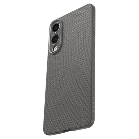 Husa Spigen Liquid Air pentru Samsung Galaxy S25 Edge, gri marble (S25 Edge, ACS09421) by www.silkase.ro