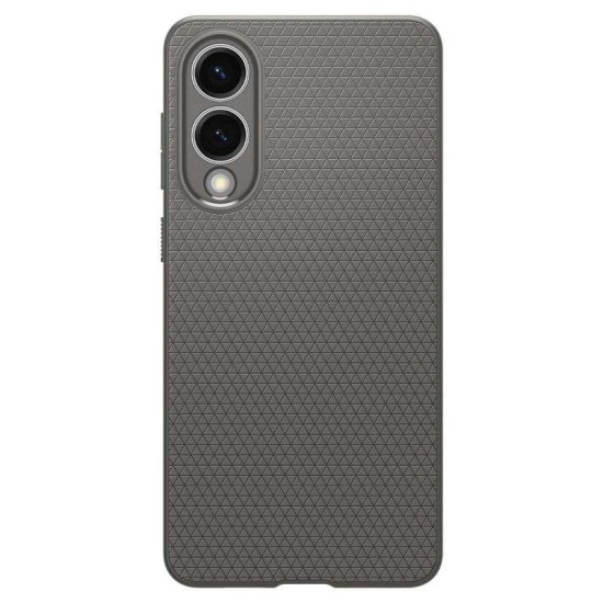 Husa Spigen Liquid Air pentru Samsung Galaxy S25 Edge, gri marble (S25 Edge, ACS09421) by www.silkase.ro