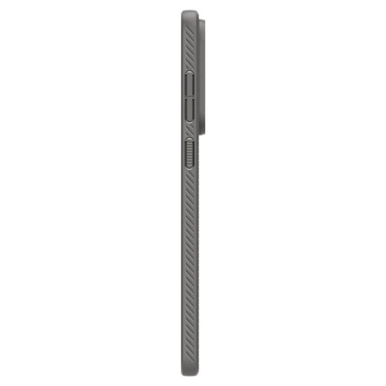 Husa Spigen Liquid Air pentru Samsung Galaxy S25 Edge, gri marble (S25 Edge, ACS09421) by www.silkase.ro