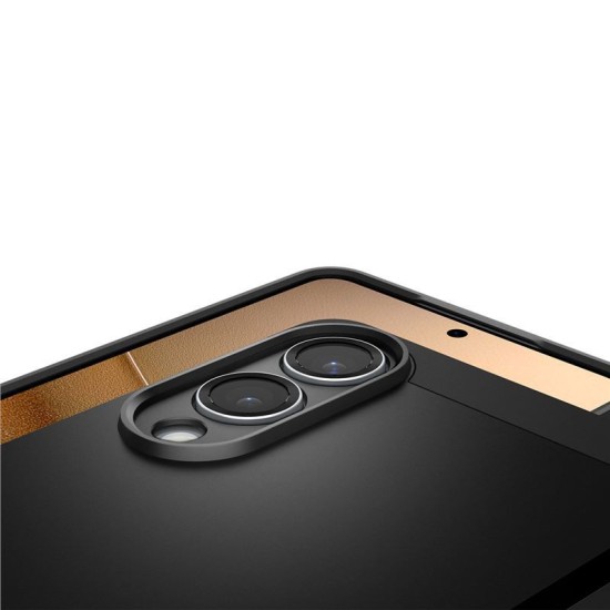 Husa Spigen Tough Armor MagSafe pentru Samsung Galaxy S25 Edge, negru (S25 Edge, ACS09422) by www.silkase.ro