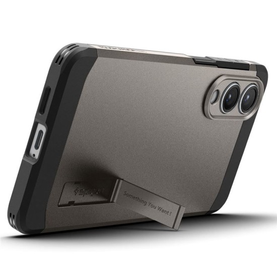 Husa Spigen Tough Armor MagSafe pentru Samsung Galaxy S25 Edge, gunmetal (Spigen, S25 Edge) by www.silkase.ro Husa Spigen Tough Armor MagSafe pentru Samsung Galaxy S25 Edge, gunmetal (S25 Edge, ACS09423) by www.silkase.ro