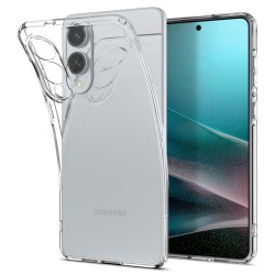 Husa Spigen Liquid Crystal pentru Samsung Galaxy S25 Edge, transparenta