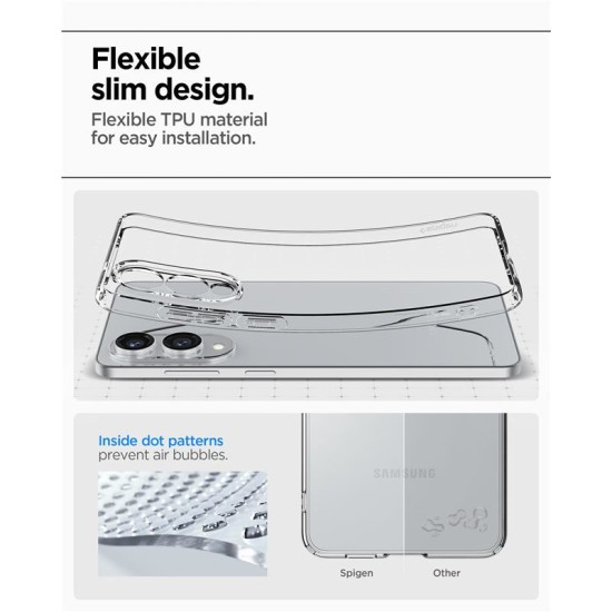 Husa Spigen Liquid Crystal pentru Samsung Galaxy S25 Edge, transparenta (Spigen, S25 Edge) by www.silkase.ro Husa Spigen Liquid Crystal pentru Samsung Galaxy S25 Edge, transparenta (S25 Edge, ACS09425) by www.silkase.ro