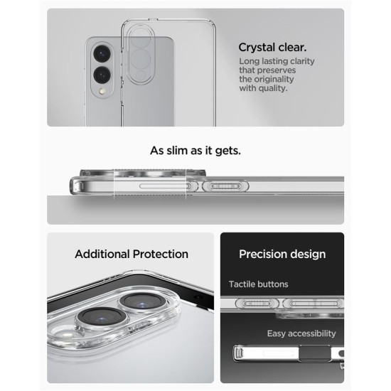 Husa Spigen Liquid Crystal pentru Samsung Galaxy S25 Edge, transparenta (Spigen, S25 Edge) by www.silkase.ro Husa Spigen Liquid Crystal pentru Samsung Galaxy S25 Edge, transparenta (S25 Edge, ACS09425) by www.silkase.ro