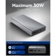 Baterie externa Spigen Essential 20000mAh 30W, gri (Spigen, Ingredi) by www.silkase.ro Baterie externa Spigen Essential 20000mAh 30W, gri (Baterii Externe, ABA09434) by www.silkase.ro