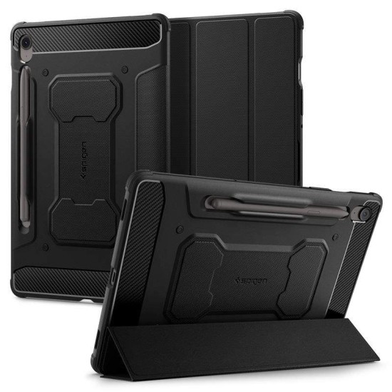 Etui Spigen Rugged Armor Pro pentru tablete, TPU, colturi intarite, negru, 13.1" (Spigen, Ingredi) by www.silkase.ro Etui Spigen Rugged Armor Pro pentru tablete, TPU, colturi intarite, negru, 13.1" (Ingredi, ACS09381) by www.silkase.ro