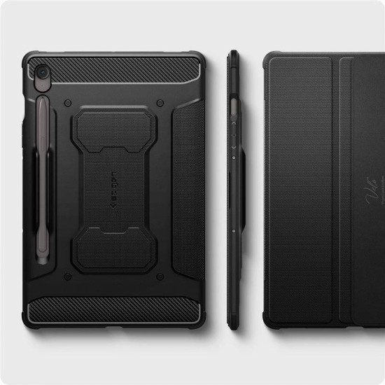 Etui Spigen Rugged Armor Pro pentru tablete, TPU, colturi intarite, negru, 13.1" (Spigen, Ingredi) by www.silkase.ro Etui Spigen Rugged Armor Pro pentru tablete, TPU, colturi intarite, negru, 13.1" (Ingredi, ACS09381) by www.silkase.ro