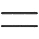 Husa tableta Spigen Ultra Hybrid Pro pentru Samsung Galaxy Tab S10 FE Plus, negru-transparent (Ingredi, ACS09446) by www.silkase.ro