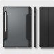 Husa tableta Spigen Ultra Hybrid Pro pentru Samsung Galaxy Tab S10 FE Plus, negru-transparent (Ingredi, ACS09446) by www.silkase.ro