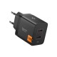 Incarcator de retea Spigen Essential 47W, negru (Incarcatoare, ACH09457) by www.silkase.ro