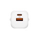 Încărcător de Rețea Spigen Essential 35W EE352EU, Dual USB-C, White (Încărcătoare Wireless, ACH09462) by www.silkase.ro