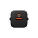 Încărcător de rețea Spigen Essential 35W EE352EU, Tehnologie Dual Port, Fast Charging, Negru (Șnururi și Curele Telefon, ACH09463) by www.silkase.ro