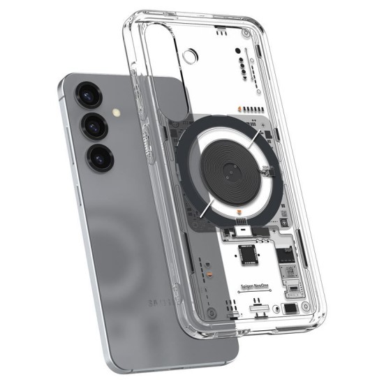 Husa Spigen, Magsafe, Pentru Samsung Galaxy S25 Neo One, transparent (Spigen, S25) by www.silkase.ro Husa Spigen, Magsafe, Pentru Samsung Galaxy S25 Neo One, transparent (S25, ACS09470) by www.silkase.ro