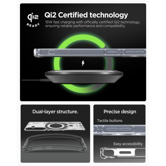 Husa Spigen, Magsafe, Pentru Samsung Galaxy S25 Neo One, transparent (Spigen, S25) by www.silkase.ro Husa Spigen, Magsafe, Pentru Samsung Galaxy S25 Neo One, transparent (S25, ACS09470) by www.silkase.ro
