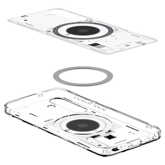 Husa Spigen, Magsafe, Pentru Samsung Galaxy S25 Neo One, transparent (Spigen, S25) by www.silkase.ro Husa Spigen, Magsafe, Pentru Samsung Galaxy S25 Neo One, transparent (S25, ACS09470) by www.silkase.ro