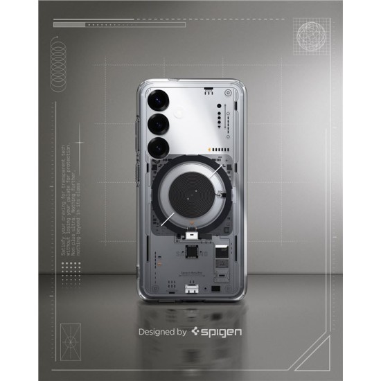 Husa Spigen, Magsafe, Pentru Samsung Galaxy S25 Neo One, transparent (Spigen, S25) by www.silkase.ro Husa Spigen, Magsafe, Pentru Samsung Galaxy S25 Neo One, transparent (S25, ACS09470) by www.silkase.ro