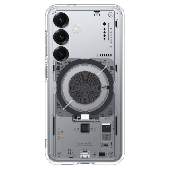 Husa Spigen, Magsafe, Pentru Samsung Galaxy S25 Neo One, transparent (Spigen, S25) by www.silkase.ro Husa Spigen, Magsafe, Pentru Samsung Galaxy S25 Neo One, transparent (S25, ACS09470) by www.silkase.ro