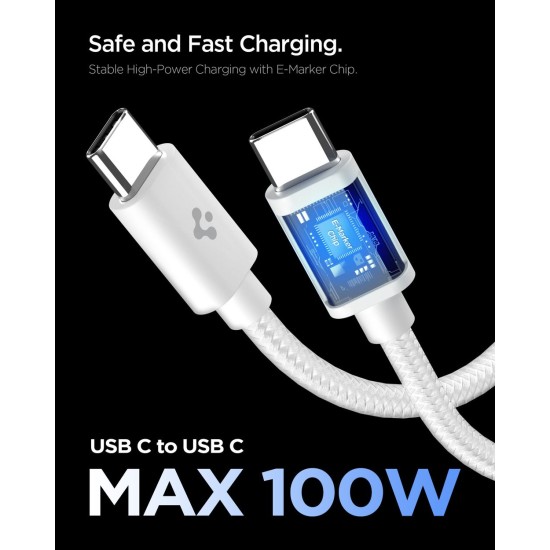 Încărcător de Retea Spigen Essential 45W EE451EU, USB-C, White Încărcător de Retea Spigen Essential 45W EE451EU, USB-C, White (Suporturi Auto și Birou, ACH09473) by www.silkase.ro