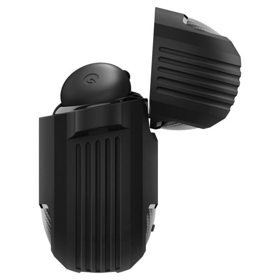 Husa de protectie robusta Spigen Rugged Armor pentru Google Pixel Buds 2a, negru mat (Ingredi, ACS09480) by www.silkase.ro