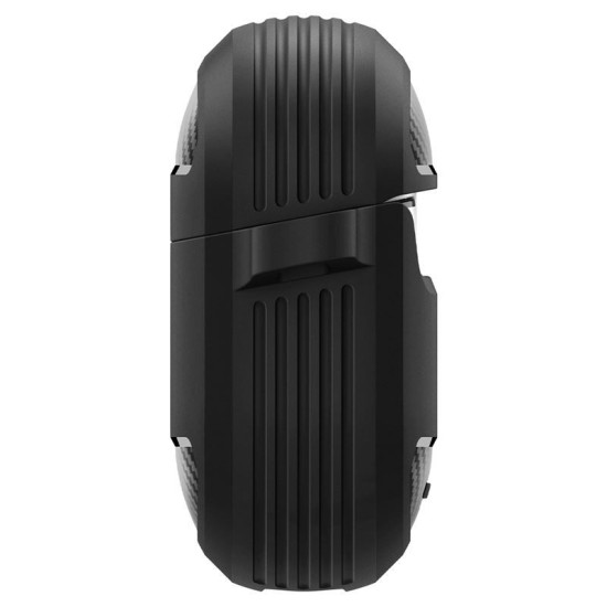 Husa de protectie robusta Spigen Rugged Armor pentru Google Pixel Buds 2a, negru mat (Ingredi, ACS09480) by www.silkase.ro