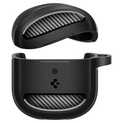 Husa de protectie robusta Spigen Rugged Armor pentru Google Pixel Buds 2a, negru mat
