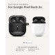 Husa de protectie robusta Spigen Rugged Armor pentru Google Pixel Buds 2a, negru mat (Ingredi, ACS09480) by www.silkase.ro