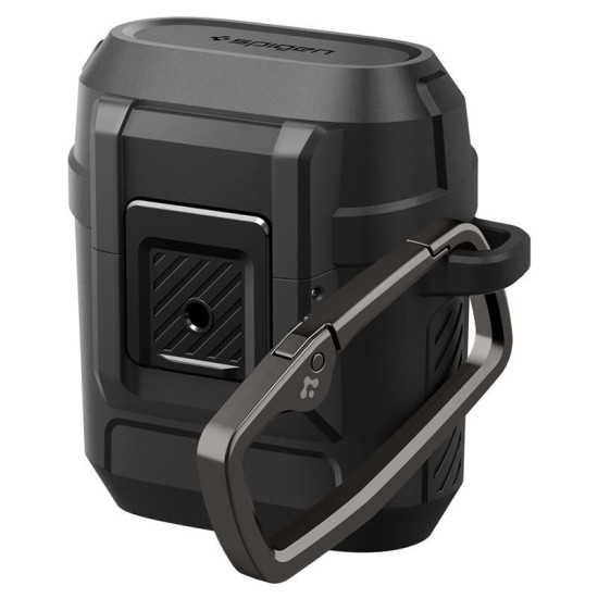 Husa cu sistem de blocare Spigen Lock Fit pentru Google Pixel Buds 2a, negru mat (Spigen, Ingredi) by www.silkase.ro Husa cu sistem de blocare Spigen Lock Fit pentru Google Pixel Buds 2a, negru mat (Ingredi, ACS09481) by www.silkase.ro