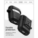 Husa cu sistem de blocare Spigen Lock Fit pentru Google Pixel Buds 2a, negru mat (Spigen, Ingredi) by www.silkase.ro Husa cu sistem de blocare Spigen Lock Fit pentru Google Pixel Buds 2a, negru mat (Ingredi, ACS09481) by www.silkase.ro