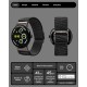 Curea Spigen Lite Fit X pentru Google Pixel Watch 4/3/2/1 41mm, Black (Pixel Watch 3, AMP09482) by www.silkase.ro