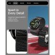 Curea Spigen Lite Fit X pentru Google Pixel Watch 4/3/2/1 41mm, Black (Pixel Watch 3, AMP09482) by www.silkase.ro