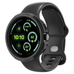 SPIGEN Carcasă Protecție cu Stand Liquid Air Google Pixel Watch 4 (41mm - 1.2 inch), Negru Mat