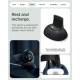 SPIGEN Carcasă Protecție cu Stand Liquid Air Google Pixel Watch 4 (41mm - 1.2 inch), Negru Mat (Pixel Watch 4, ACS09483) by www.silkase.ro