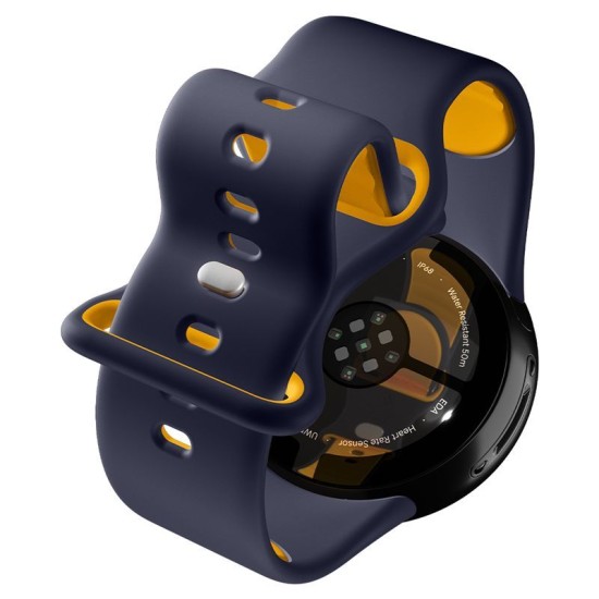 Curea Spigen Nano Pop pentru Google Pixel Watch 1/2/3/4 (41mm), Blueberry Navy (Pixel Watch 3, AMP09485) by www.silkase.ro