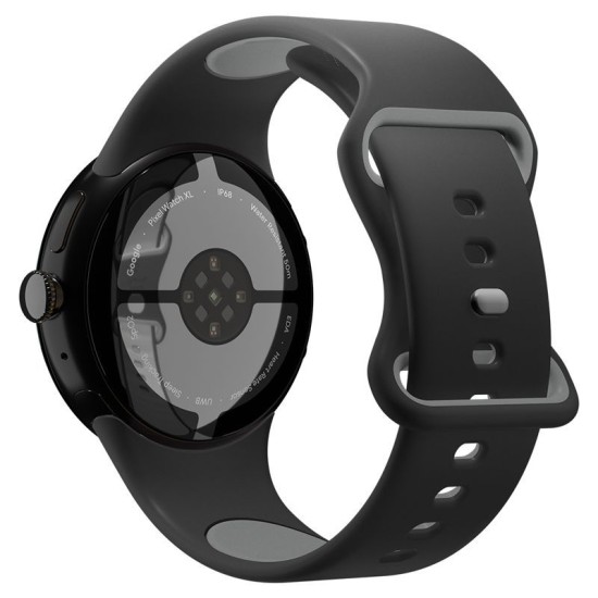 Curea Spigen Nano Pop pentru Google Pixel Watch 4/3/2/1 (41mm), Black Sesame (Pixel Watch 3, AMP09486) by www.silkase.ro