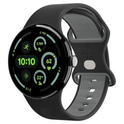 Curea Spigen Nano Pop pentru Google Pixel Watch 4/3/2/1 (41mm), Black Sesame