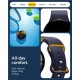 Curea Spigen Nano Pop pentru Google Pixel Watch 4 / 3, 45mm, Blueberry Navy (Pixel Watch 3, AMP09490) by www.silkase.ro